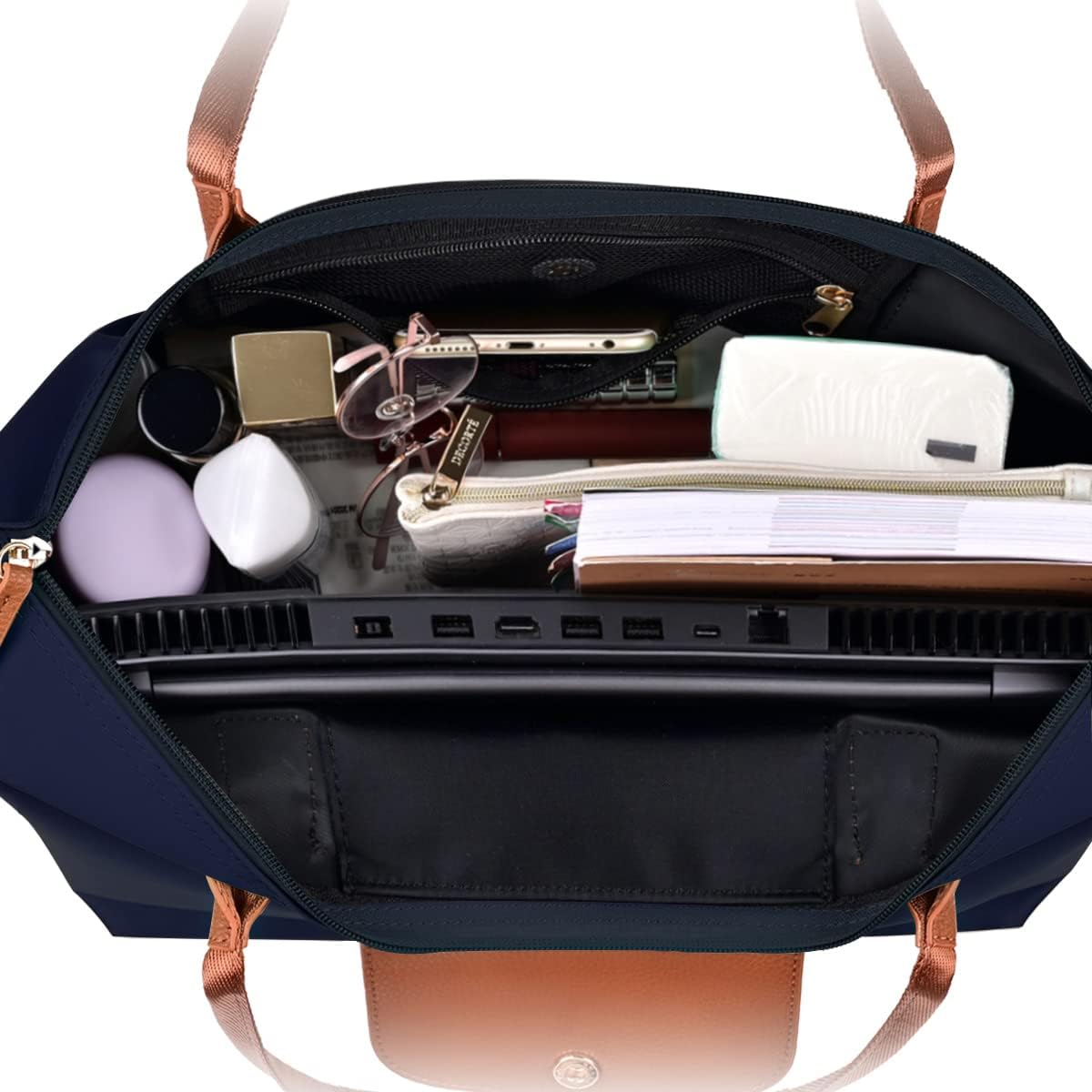 Likkie CarryAll – Foldable Women's Shoulder Bag + Handbag Insert Organizer